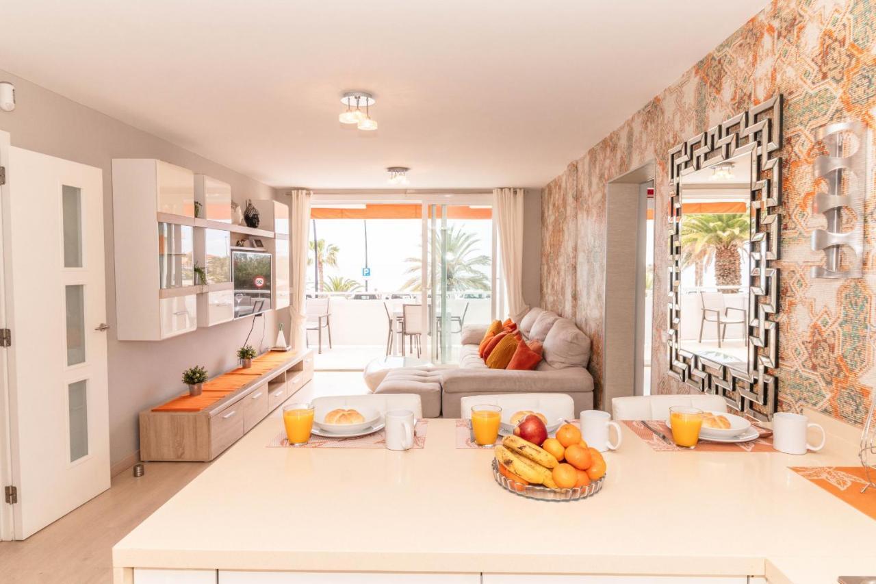 A Few Steps From The Beach Of Las Vistas Apartment Лос Кристианос Екстериор снимка